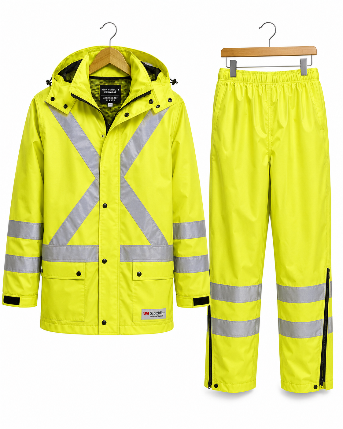 Hi-Vis Rain Suit